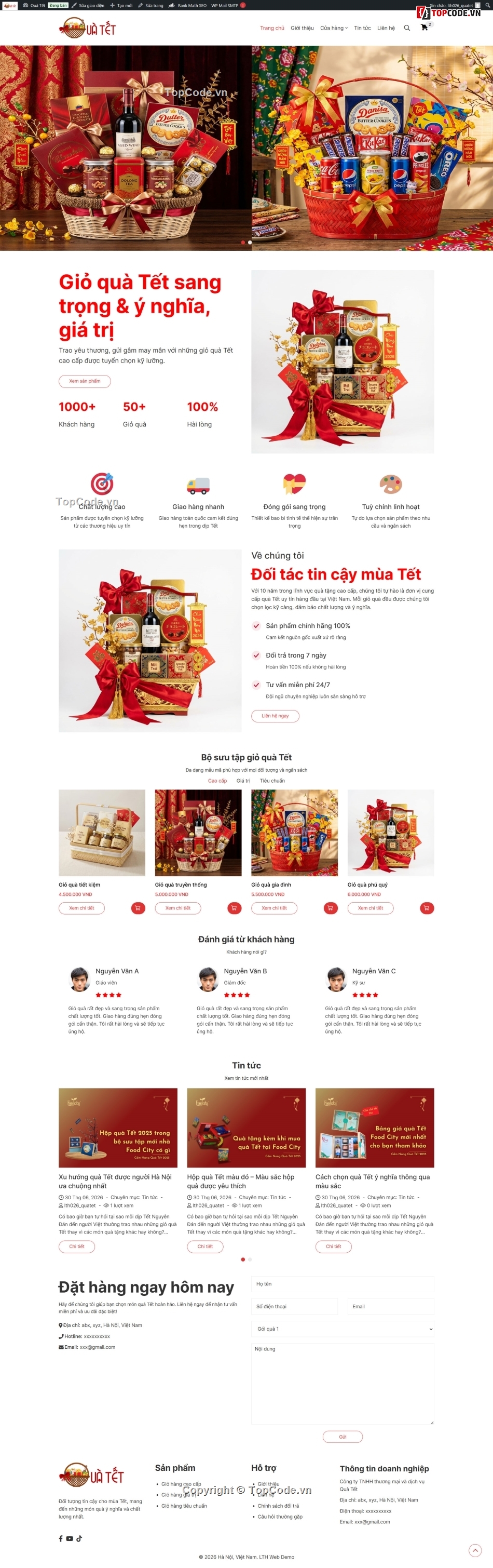 website gia re,source code      database,web bán hàng,web quà tặng,web quà tết
